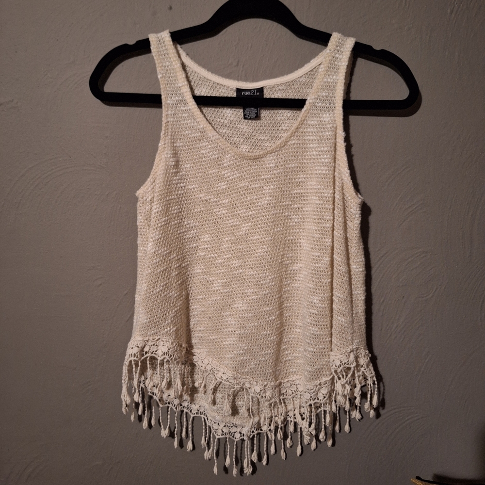 Cotton Crochet Top
